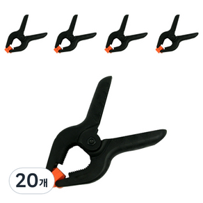OON 목공용 스프링 핸드 클램프 115mm, 20개