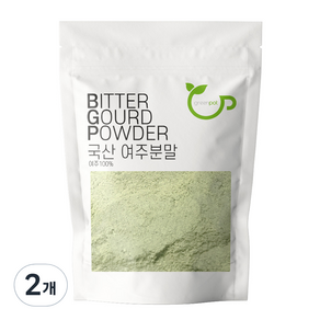 그린팟 여주 분말, 500g, 2개