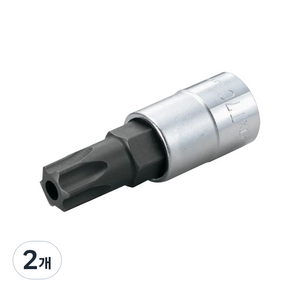 토네 별비트소켓 홀형 4TX-T45H T 45mm x 12.7mm, 2개