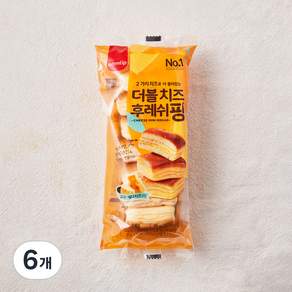 삼립 더블치즈 후레쉬팡, 98g, 6개