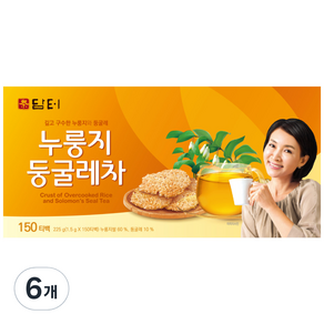 담터 누룽지 둥굴레차, 1.5g, 150개입, 6개