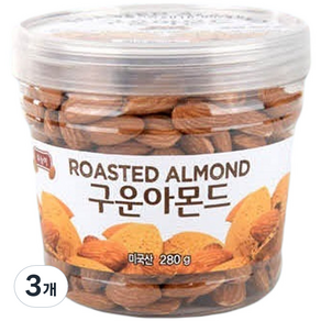 토농이 구운 아몬드, 280g, 3개