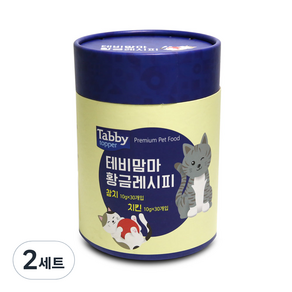 테비토퍼 맘마 황금레시피 고양이 간식 2종 x 30p 세트, 참치맛 + 치킨맛, 600g, 2세트