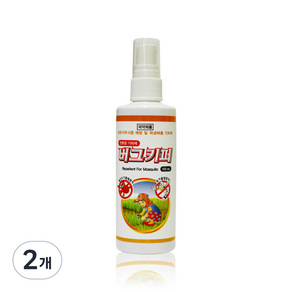 버그키퍼 위생해충 털진드기 모기 기피제, 100ml, 2개