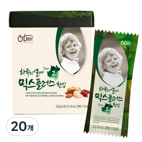 오트리 하루의 열매 믹스플러스 Ve 2 혼합견과, 250g, 2개