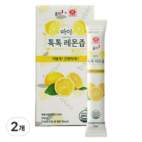 도투락 마이 톡톡 레몬즙, 225ml, 2개