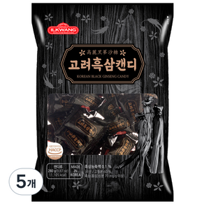 일광제과 고려흑삼캔디, 280g, 5개