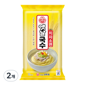 오뚜기옛날 국수 치자소면, 900g, 2개