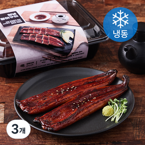 초록햇살 양념 장어구이 (냉동), 160g, 3개