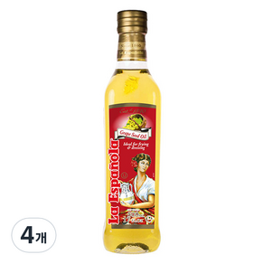 에스파뇰라 포도씨유, 4개, 500ml