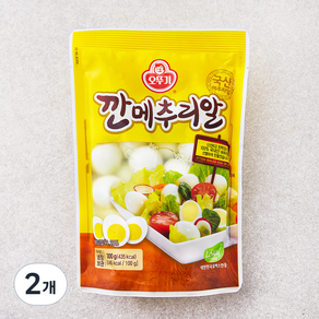 오뚜기 깐메추리알, 300g, 2개