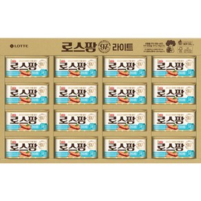 롯데웰푸드 로스팜97 라이트 2호 ECO 햄통조림 16p