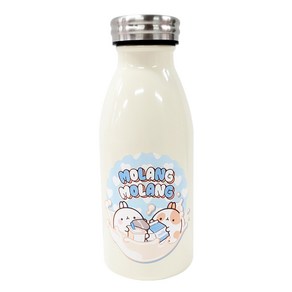 릴팡 몰랑이 이중 스텐 밀키 보틀, 혼합색상, 350ml, 1개