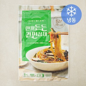 한우물 한끼든든 간편잡채 2개입 (냉동), 600g, 1개