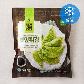 튀김공방 사옹원 깻잎튀김 (냉동), 300g, 1개