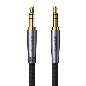 유그린 프리미엄 3.5mm AUX 케이블 0.5m, 혼합색상, AV150