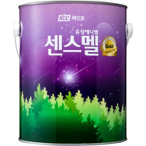 KCC 센스멜 골드 반광, 백색, 3.78L, 1개