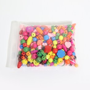 유니아트 모양비즈 250g, 나무, 1개