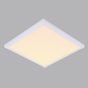 비츠온 원하 퓨쳐 LED 슬림 면조명 엣지등 평판등 40W 450 x 450 mm, 화이트(조명) + 전구색(전구)