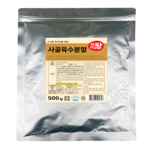 식자재왕 사골 육수 분말, 20개, 500g