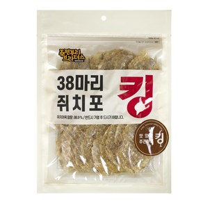 리프레쉬 왕 38마리 쥐치포, 340g, 1개