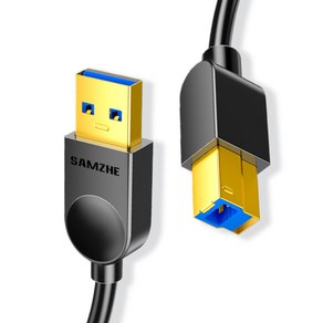 삼지 USB3.0 고속 AM BM AB 케이블, 1개, 3m