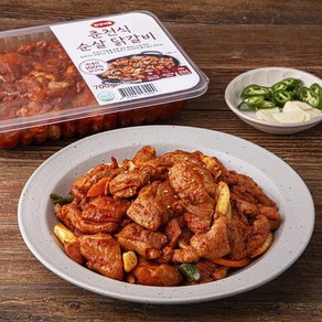 한강식품 춘천식 순살 닭갈비, 700g, 1팩