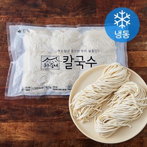 황소식품 우리동네 칼국수 10인분 (냉동)