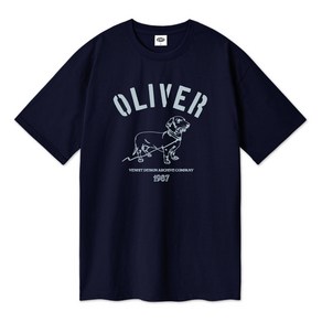 벤힛 OLIVER 오버핏 반팔 티셔츠