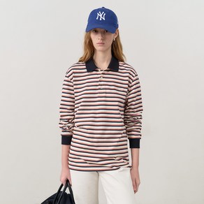 던스트 MULTI STRIPE COLLARED T-SHIRT UDTS4C119