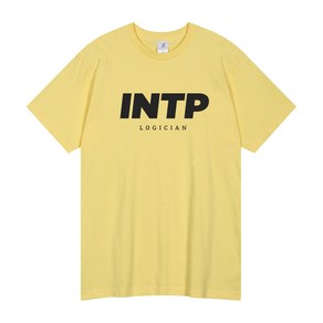 언탭트 MBTI시리즈 INTP 16수 반팔 티셔츠