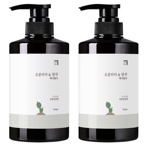 살림백서 오푼티아 앤 밤부 바디워시 일랑일랑향, 2개, 500ml