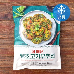 사옹원 더 매운 땡초 고기 부추전 (냉동), 510g, 1개