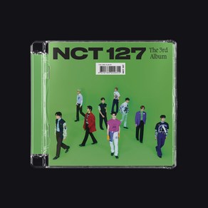 NCT127 - Sticke Jewel Case Ve 정규3집 앨범 커버10종중 랜덤발송 포스터 없음, 1CD