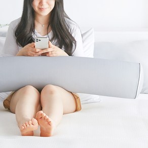 라뽐므 쏘쿨 3D 에어매쉬 여름 바디필로우, 아이스 그레이