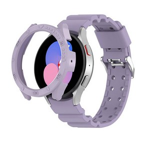 스냅케이스 러기드 풀커버 케이스 스트랩 44mm, 퍼플