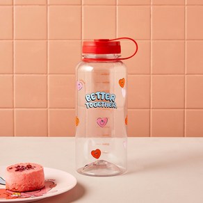 모던하우스 러브투게더 에코젠 와이드마우스 보틀, 1개, 1.1L, 혼합색상