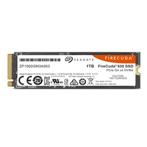 씨게이트 파이어쿠다 530 M.2 NVMe SSD, ZP1000GM3A013, 1TB