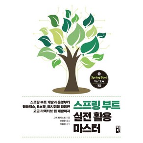 스프링 부트 실전 활용 마스터:스프링 부트 개발과 운영부터 웹플럭스 R소켓, 책만