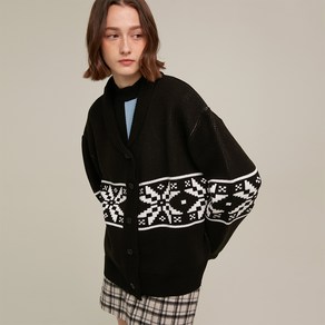 로켓런치 여성용 R COWICHAN KNIT CARDIGAN