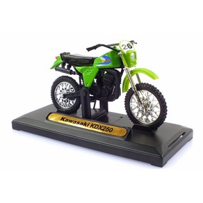 MOTORMAX 1:18 레프리카 가와사키 KDX250 오토바이 모형 MTX057031GR