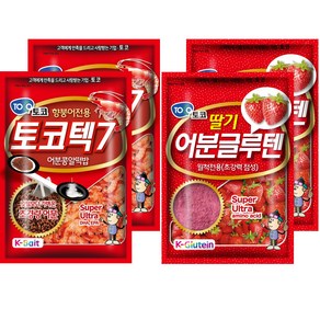 토코 세분 딸텐 떡밥 토코텍7 2p + 딸기 어분글루텐 2p 세트