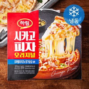 하림 시카고 피자 (냉동), 370g, 1개