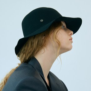 포에지담 Let there be light Lou floppy hat in black