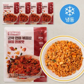 한끼통살 곤약 현미 볶음밥 해물 짬뽕맛 (냉동), 180g, 5개