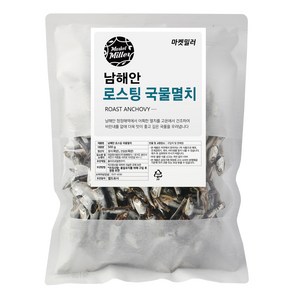 마켓밀러 남해안 로스팅 국물멸치, 500g, 1개