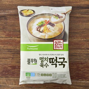 풀무원 멸치떡국, 315g, 1개