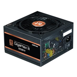 잘만 80 Plus Bronze GigaMax 3 PCIe 5 ATX 3.0 850W ZM850-GV3