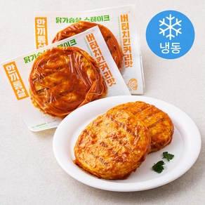 한끼통살 닭가슴살 스테이크 버터치킨커리맛 (냉동)