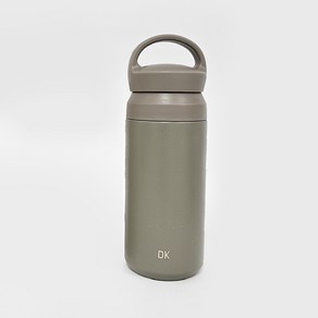 파미레 DK 스텐 보온 보냉 데일리 텀블러, 카키그레이, 350ml, 1개